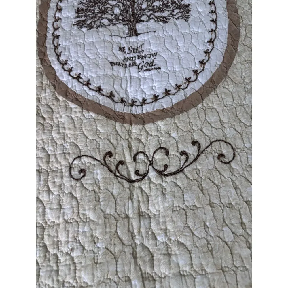 Pre-loved Cracker Barrel Tree Of Life Quilted Wall Hanging